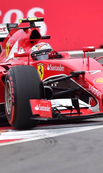 F1: Collision penalty drops Raikkonen from fifth to eighth